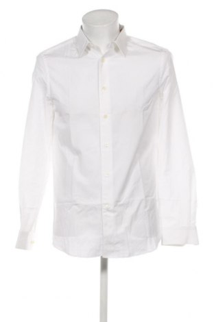 Мъжка риза Faconnable, Размер M, Цвят Бял, Цена 119,40 лв.