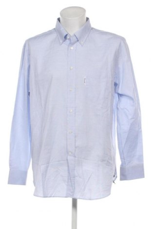 Ανδρικό πουκάμισο Faconnable, Μέγεθος XL, Χρώμα Μπλέ, Τιμή 76,94 €