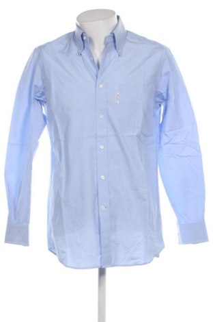 Мъжка риза Faconnable, Размер M, Цвят Син, Цена 105,47 лв.