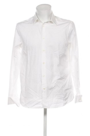 Мъжка риза Faconnable, Размер M, Цвят Бял, Цена 159,00 лв.