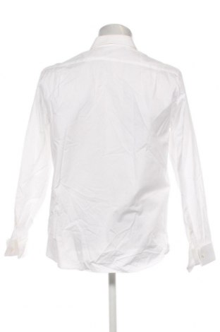 Мъжка риза Faconnable, Размер M, Цвят Бял, Цена 95,40 лв.