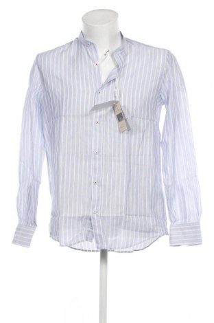 Ανδρικό πουκάμισο Gutteridge, Μέγεθος M, Χρώμα Μπλέ, Τιμή 34,79 €