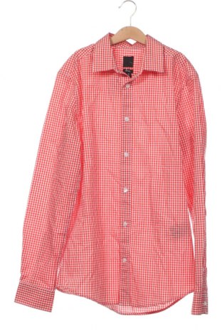 Мъжка риза H&M, Размер S, Цвят Червен, Цена 6,09 лв.