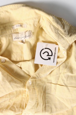 Мъжка риза H&M L.O.G.G., Размер M, Цвят Жълт, Цена 10,00 лв.