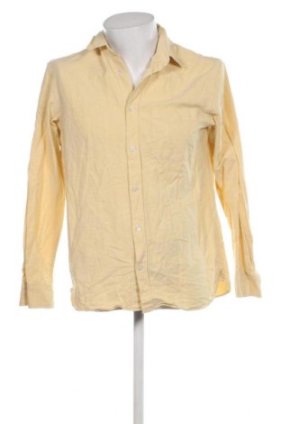 Мъжка риза H&M L.O.G.G., Размер M, Цвят Жълт, Цена 3,00 лв.