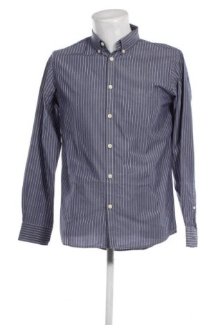 Ανδρικό πουκάμισο Jaeger, Μέγεθος M, Χρώμα Μπλέ, Τιμή 7,01 €