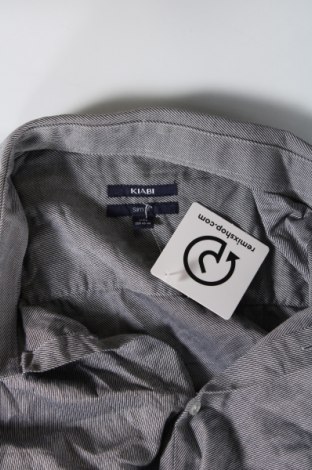 Herrenhemd Kiabi, Größe XXL, Farbe Grau, Preis 4,84 €