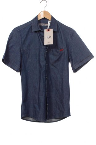 Ανδρικό πουκάμισο Liu Jo, Μέγεθος S, Χρώμα Μπλέ, Τιμή 31,55 €