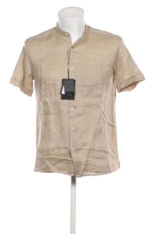 Мъжка риза Liu Jo, Размер S, Цвят Бежов, Цена 136,00 лв.