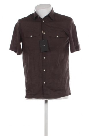 Мъжка риза Liu Jo, Размер S, Цвят Кафяв, Цена 70,72 лв.