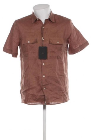 Мъжка риза Liu Jo, Размер M, Цвят Кафяв, Цена 81,60 лв.