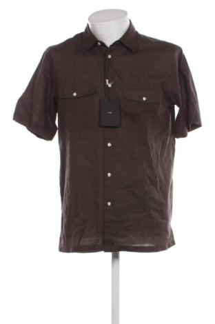 Ανδρικό πουκάμισο Liu Jo, Μέγεθος L, Χρώμα Καφέ, Τιμή 28,04 €