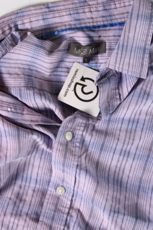 Herrenhemd Marks & Spencer, Größe M, Farbe Lila, Preis € 13,92