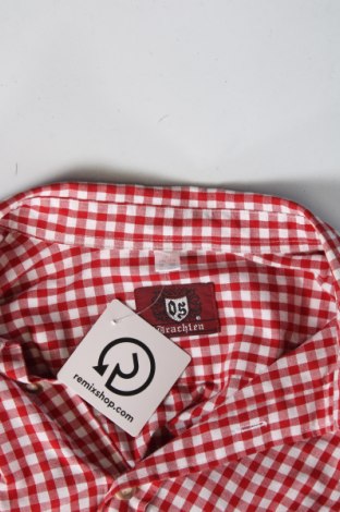 Мъжка риза Os Trachten, Размер S, Цвят Червен, Цена 6,00 лв.