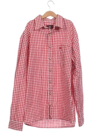 Ανδρικό πουκάμισο Os Trachten, Μέγεθος S, Χρώμα Κόκκινο, Τιμή 3,12 €