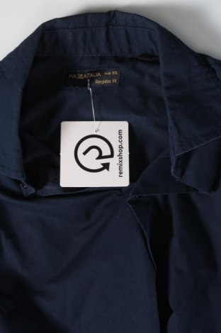 Ανδρικό πουκάμισο Piazza Italia, Μέγεθος XS, Χρώμα Μπλέ, Τιμή 2,23 €