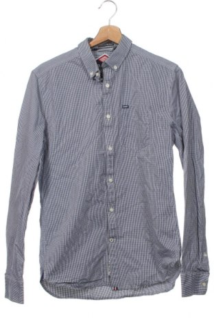 Ανδρικό πουκάμισο Superdry, Μέγεθος S, Χρώμα Μπλέ, Τιμή 5,54 €