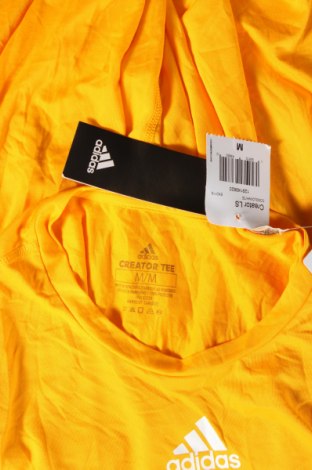 Herren Sport Shirt Adidas, Größe M, Farbe Gelb, Preis € 68,89