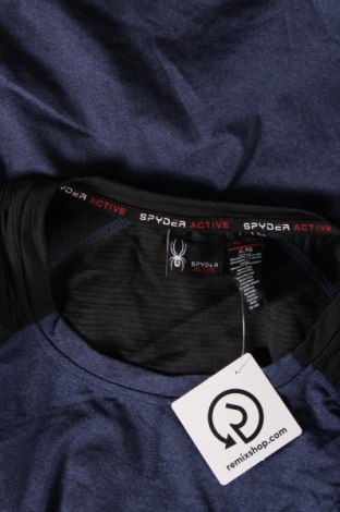 Ανδρική αθλητική μπλούζα Spyder, Μέγεθος XL, Χρώμα Μπλέ, Τιμή 18,36 €
