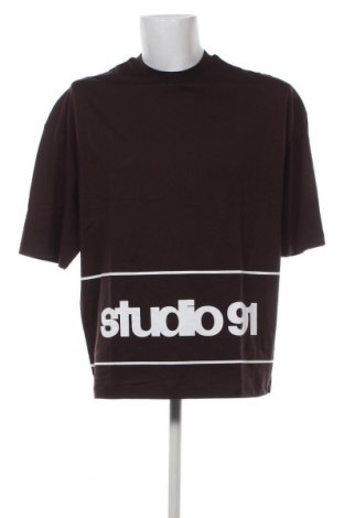 Herren T-Shirt ASOS, Größe S, Farbe Braun, Preis 6,13 €