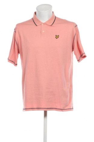 Herren T-Shirt Lyle & Scott, Größe M, Farbe Rosa, Preis 26,80 €