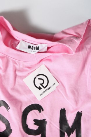 Herren T-Shirt MSGM, Größe M, Farbe Rosa, Preis 80,11 €