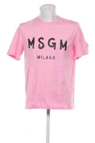 Herren T-Shirt MSGM, Größe M, Farbe Rosa, Preis 80,11 €
