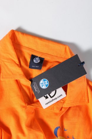 Мъжка тениска North Sails, Размер S, Цвят Оранжев, Цена 20,80 лв.