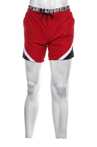 Ανδρικό κοντό παντελόνι Karl Lagerfeld, Μέγεθος M, Χρώμα Κόκκινο, Τιμή 37,44 €