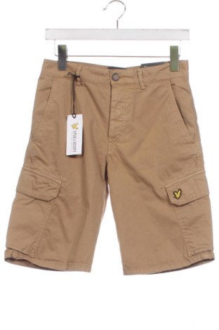 Pantaloni scurți de bărbați Lyle & Scott, Mărime S, Culoare Bej, Preț 60,10 Lei
