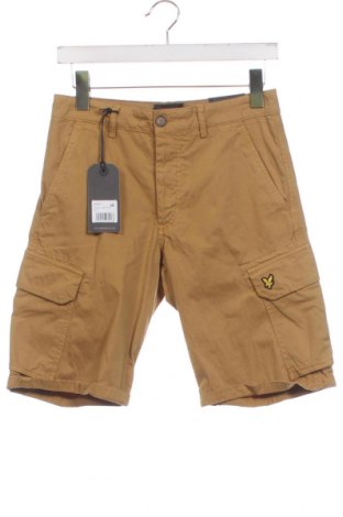 Pantaloni scurți de bărbați Lyle & Scott, Mărime S, Culoare Bej, Preț 62,96 Lei