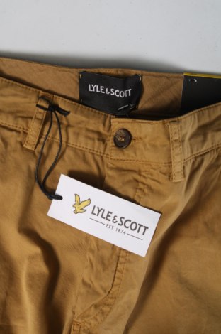 Мъжки къс панталон Lyle & Scott, Размер S, Цвят Бежов, Цена 19,14 лв.