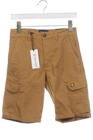 Ανδρικό κοντό παντελόνι Lyle & Scott, Μέγεθος S, Χρώμα  Μπέζ, Τιμή 10,32 €