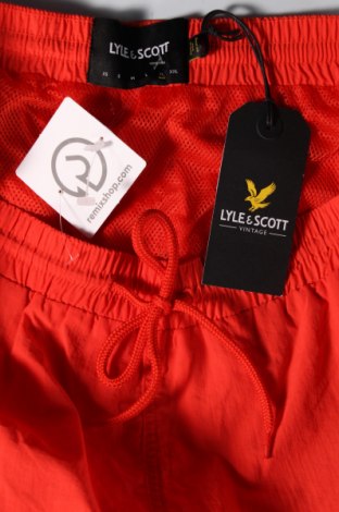 Мъжки къс панталон Lyle & Scott, Размер XL, Цвят Червен, Цена 64,00 лв.