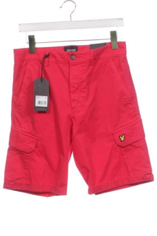 Ανδρικό κοντό παντελόνι Lyle & Scott, Μέγεθος S, Χρώμα Κόκκινο, Τιμή 11,21 €