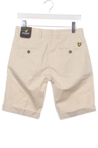 Мъжки къс панталон Lyle & Scott, Размер XS, Цвят Бежов, Цена 20,01 лв.