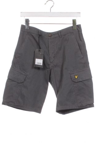 Мъжки къс панталон Lyle & Scott, Размер S, Цвят Сив, Цена 87,00 лв.