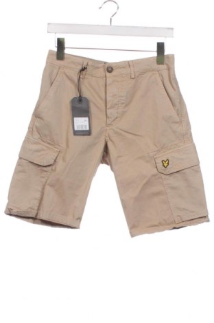 Мъжки къс панталон Lyle & Scott, Размер S, Цвят Бежов, Цена 23,49 лв.