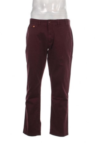 Мъжки панталон Barbour, Размер L, Цвят Червен, Цена 38,20 лв.