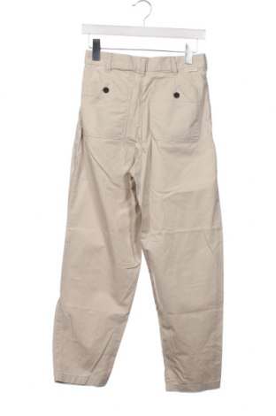 Pantaloni de bărbați Bershka, Mărime XS, Culoare Bej, Preț 22,19 Lei