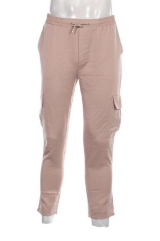 Pantaloni de bărbați Boohoo, Mărime M, Culoare Bej, Preț 95,39 Lei