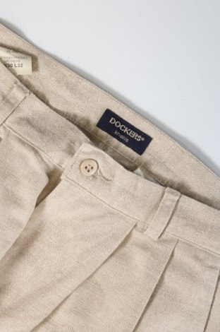 Pantaloni de bărbați Dockers, Mărime S, Culoare Bej, Preț 38,27 Lei