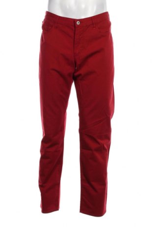 Мъжки панталон Emporio Armani, Размер L, Цвят Червен, Цена 175,80 лв.