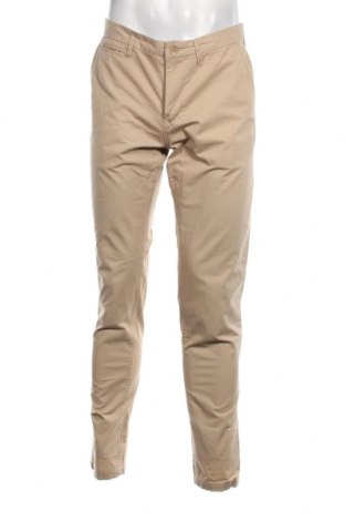Ανδρικό παντελόνι Pull&Bear, Μέγεθος M, Χρώμα  Μπέζ, Τιμή 5,93 €