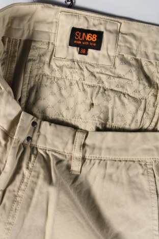 Мъжки панталон SUN68, Размер XL, Цвят Бежов, Цена 22,44 лв.
