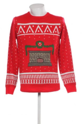 Ανδρικό πουλόβερ, Μέγεθος M, Χρώμα Κόκκινο, Τιμή 4,49 €