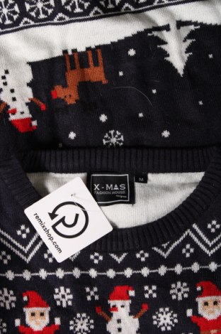 Мъжки пуловер, Размер M, Цвят Син, Цена 10,15 лв.