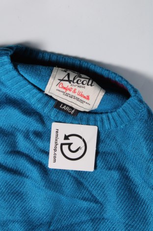 Мъжки пуловер Alcott, Размер L, Цвят Син, Цена 29,00 лв.