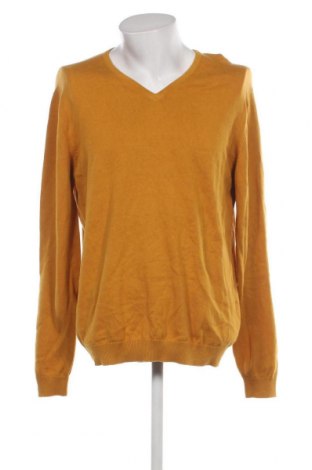 Мъжки пуловер Angelo Litrico, Размер XL, Цвят Жълт, Цена 9,57 лв.