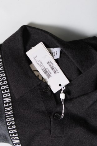 Ανδρικό πουλόβερ Bikkembergs, Μέγεθος S, Χρώμα Γκρί, Τιμή 98,45 €